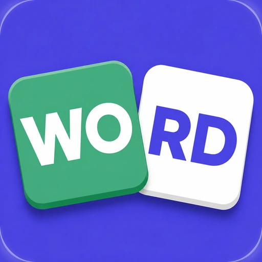 Pairdle Slide app icon — a wooden tile carved with the letter S