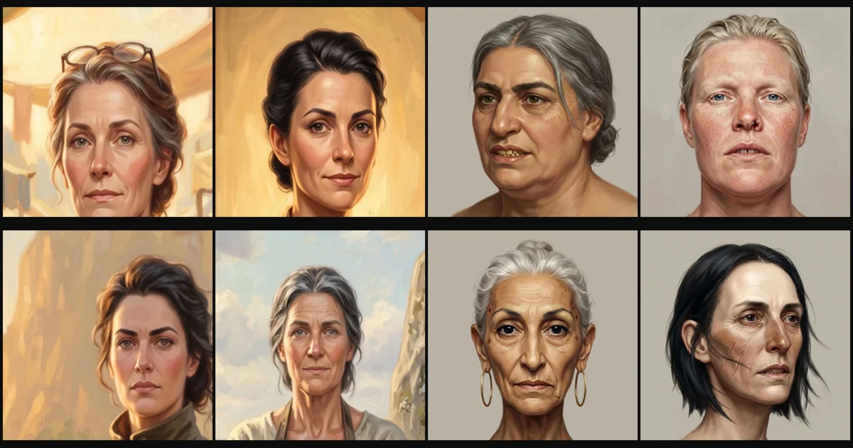 Making 52 Consistent AI Character Portraits: What Went Wrong